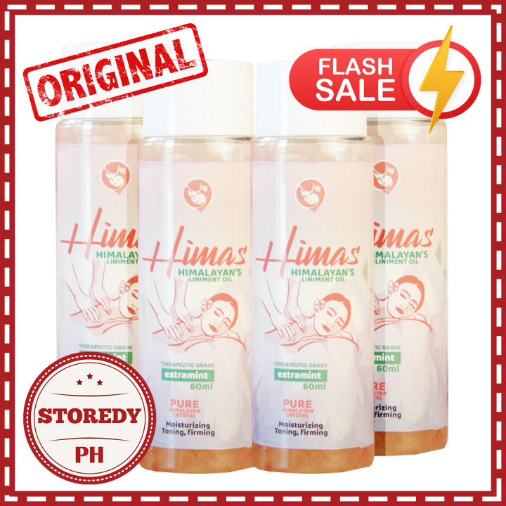 Himalayan Salt Miracle Oil, Body Liniment Oil & Relief Rub for Back ...