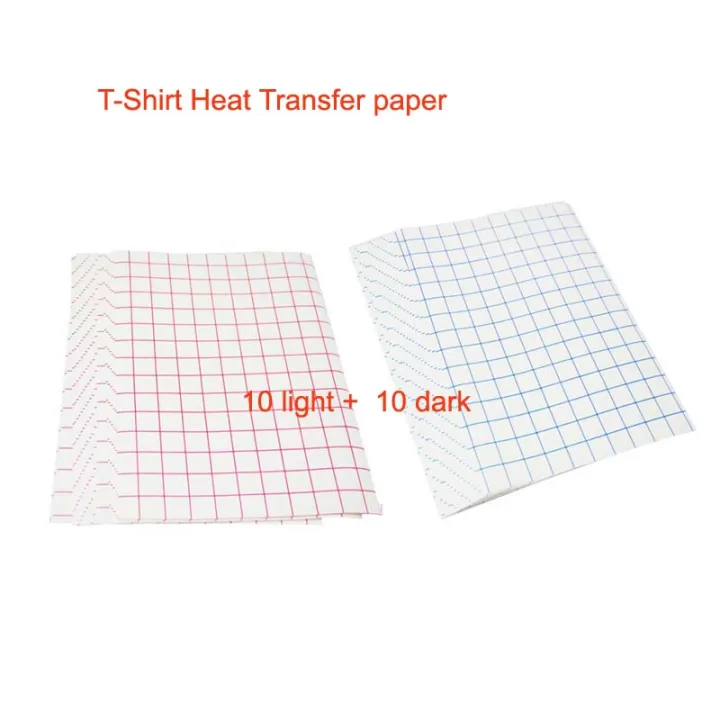 Inkjet Heat Transfer Sublimation Printing Paper TShirt Light dark black Fabric Transfer Paper