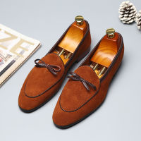 Autumn Suede Leather Men Loafer Shoes Fashion Slip On Male Shoes Casual Shoes Man Party Wedding Footwear Big Size 37-48 Zapatos