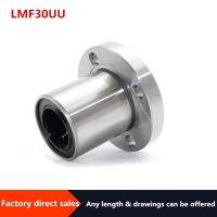 LMF30UU 1pcs LMF30UU Round Flange Linear Ball Bearing30mm LMF30For 3D printer LMF30UU Bearings