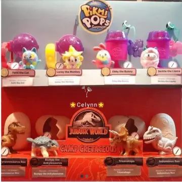 jurassic world mcdonalds toys