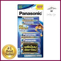 ถ่านอัลคาไลน์ PANASONIC AA EVOLTA แพ็ก 4 ก้อน + AAA 2 ก้อนALKALINE BATTERY PANASONIC AA EVOLTA PACK 4 + AAA PACK 2 **ราคาดีที่สุด**