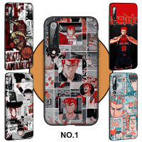 Casing หรับ OPPO A91 F15 A81 A92 A72 A52 A93 A94 Reno 2 2Z 2F 3 4 5 5K 6 4Z 6Z Lite Pro Plus A92S ni119 SLAM DUNK Anime Pattern Phone เคสโทรศัพท์