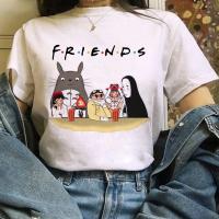 Totoro Studio Ghibli Printed T-Shirt Short Sleeve Kawaii Oversized T-Shirt Gildan