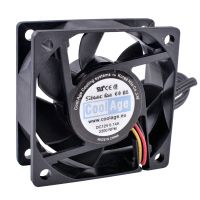 【YF】☸▽❍  CoolAge 6025 6CM 60x60x25mm 12V 0.14A cpu cooler super silent cooling fan