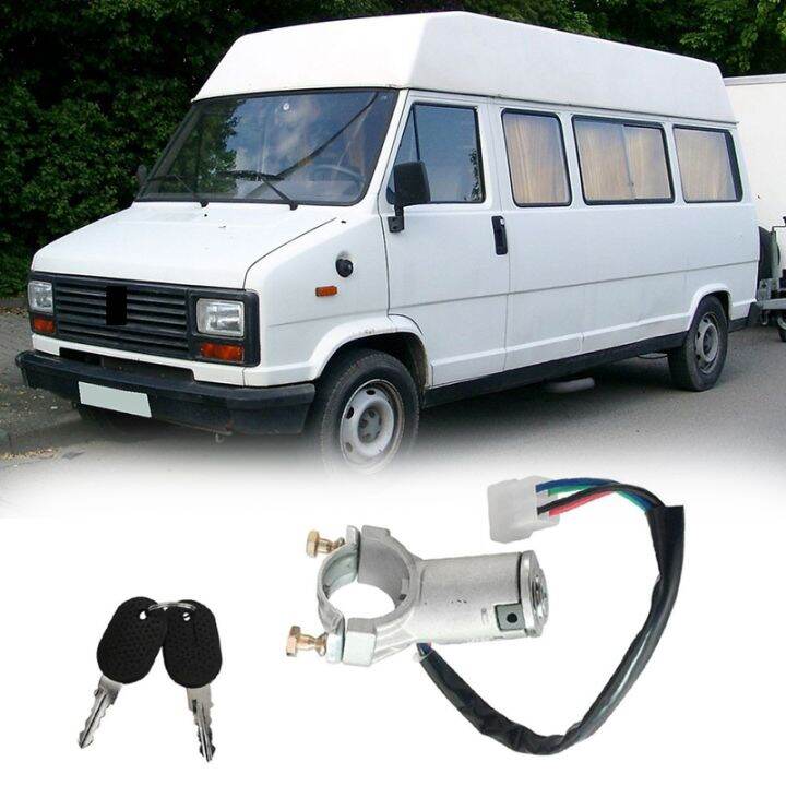 ignition-lock-barrel-switch-4479518-with-2-keys-for-fiat-panda-ducato-citroen-c25-peugeot-j5-1981-1994
