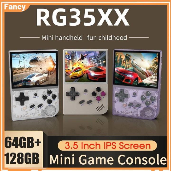 ANBERNIC RG35XX Retro Handheld Game Console 3.5Inch IPS Linux 64G 5000+ Game