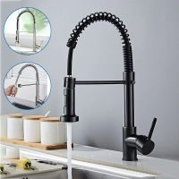 【hot】 Faucet Mounted Matte Mixer Rotation Stream Sprayer Nozzle Sink Hot Cold Taps