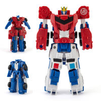 Transformation Rescue Bots ปลอมตัว MPP10 Strongarm หุ่นยนต์ Deformation Collision Magnetic Two-In-One Action Figures ของเล่นเด็ก