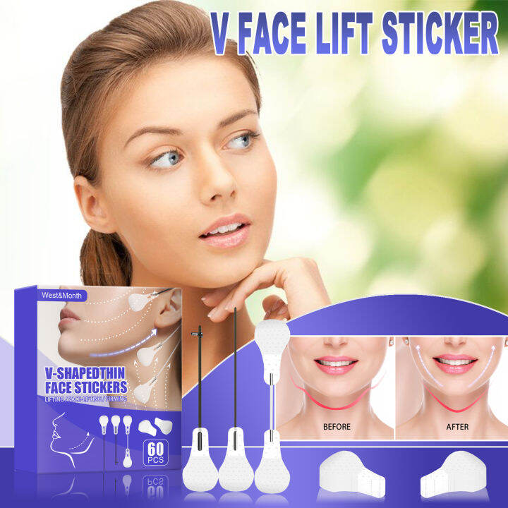 West And Month V Shaped Facial Lifting Patch Lifting And Eliminating Swelling Shaping Patch Skin