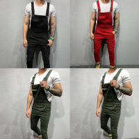 Brookv HuttbMens Casual Overalls Overalls Slim Fit