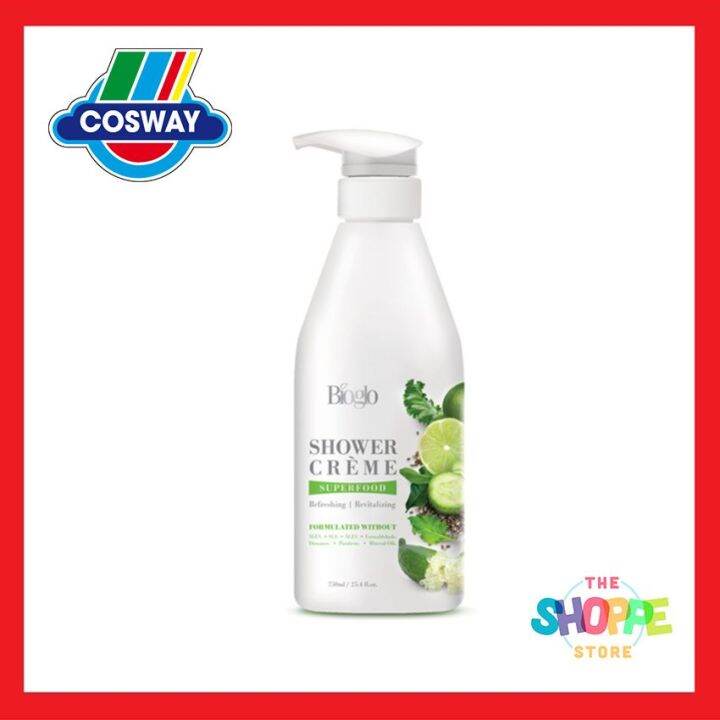COSWAY Bioglo Shower Crème Superfood Lazada