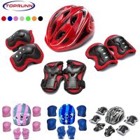 Kids Bike Helmet Knee Elbow Wrist PadsToddler Helmet with Protective Gear Setfor Bicycle Cycling Skateboard Scooter Skating