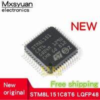 10ชิ้น ~ 50ชิ้น STM8L151 STM8L151C8T6 C8T6 STM8L151C8Tb LQFP48ของใหม่ดั้งเดิมในสต็อก