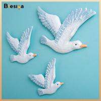 Blesiya 3D ตกแต่งวอลล์ซีกัลทำมือ3ชิ้นสำหรับห้องนั่งเล่นห้องรับแขกชายหาด