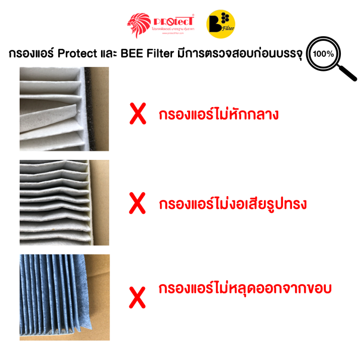 กรองแอร์รถยนต์-ฮอนด้า-แจ๊ส-04-07-protect-กรองแอร์-ไส้กรองแอร์-ฟิลเตอร์แอร์-กรองฝุ่น-pm-2-5-ได้-ส่งไว-ส่งฟรี-honda-jazz-04-07-filter-air