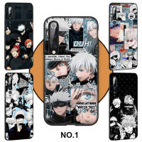 Casing หรับ OPPO A91 F15 A81 A92 A72 A52 A93 A94 Reno 2 2Z 2F 3 4 5 5K 6 4Z 6Z Lite Pro Plus A92S ni81 Jujutsu Kaisen Anime Pattern Phone เคสโทรศัพท์