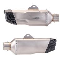 51mm Universal motorcycle exhaust pipe Stainless Steel For Honda Yamaha R1 R3 R6 FZ8 MT07 R25 GSX250R Z900 FZ1 R15 R1000 NVX PCX