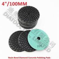 DIATOOL 12pcs 4inch Diamond Resin Bond Concrete Polishing Pads 200 Renew Pads Beton Floor Renew Reparing Disk Dia 100mm