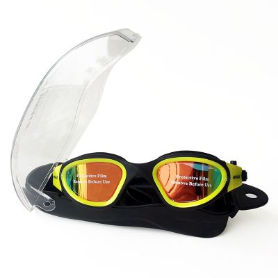 Whale silicone Swimming Glasses for the Poor swim goggles Anti-fog UV swim Goggles for Men women diopters sports