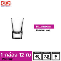 แก้วช๊อต LUCKY รุ่น LG-440601(406) Bell Shot Glass 1.4 oz.  [12 ใบ]-ประกันแตก ถ้วยแก้ว ถ้วยขนม แก้วทำขนม แก้วเป็ก แก้วค็อกเทล แก้วเหล้าขาว แก้วเหล้าป็อก แก้วบาร์ LUCKY