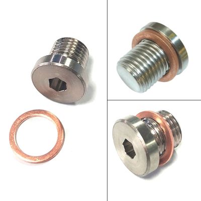 ：》{‘；； O2 Sensor Exhaust Cap Stainless Steel M12x1.25 Oxygen Wideband Bung Plug Hex Head Suitable For Universal Motorcycle Car