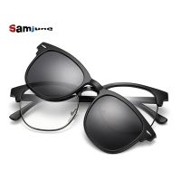 Clip on Sunglasses clip on glasses half frame Men Women mirror clip Sun Glasses Night Vision Driving sunglasses for men