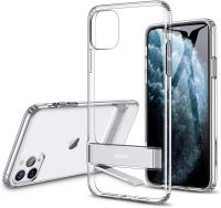 ESR Metal Kickstand Designed for iPhone 11 Pro Max Case, [Vertical and Horizontal Stand] [Reinforced Drop Protection] Flexible TPU Soft Back for iPhone 11 Pro Max (2019 Release), Clear