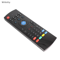 Witkitty MX3 Air Mouse Voice รีโมทคอนโทรล2.4G RF Wireless Keyboard สำหรับ Android TV Box