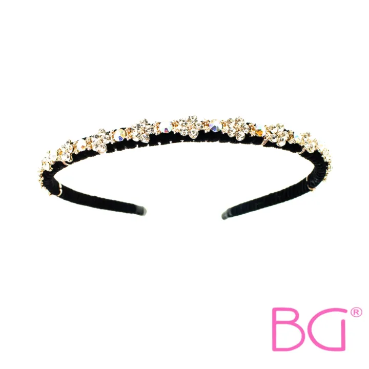 BROADWAY GEMS Hairbands Flower Design with Stone Lazada PH