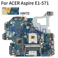 Placa-Mãe Do Portátil ACER Q5WVH LA-7912P E1-531 V3-571 E1-571G V3-571G V3-531G NBC1F1100 SJTNV HM70เมนบอร์ด Teste Completo