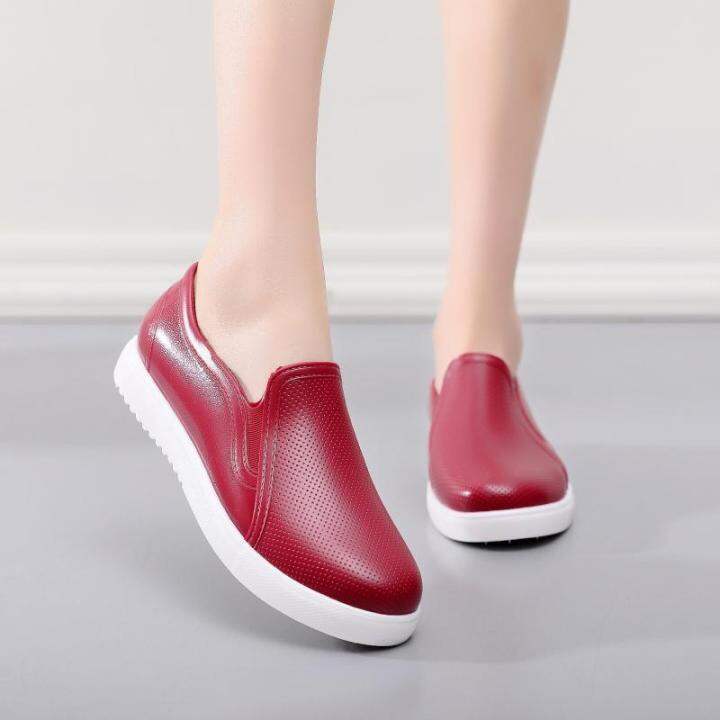 Juli lowcut pumps women's shoes overshoes work shoes rain boots non