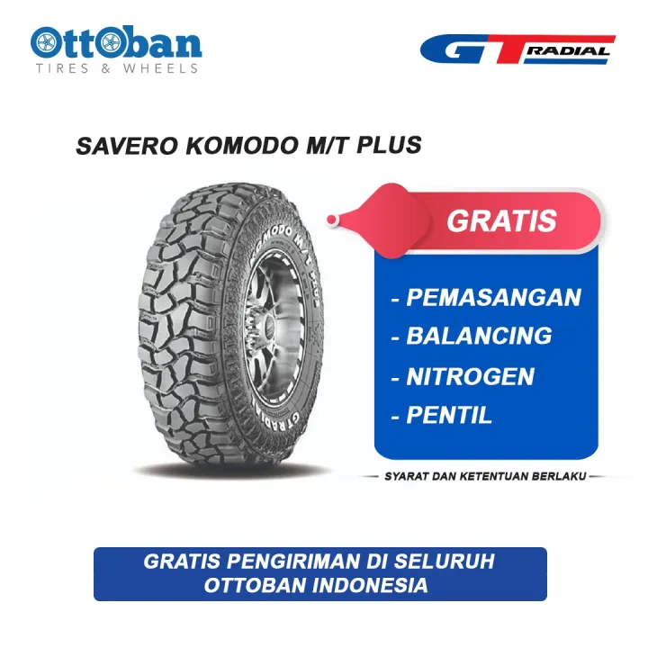 GT Radial Savero Komodo M T LT 235 75 R15 Ban Mobil Lazada Indonesia