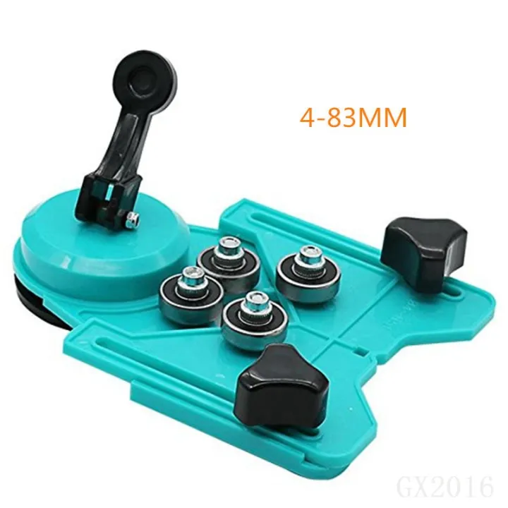 Drill Bit Hole Saw Guide Jig Fixture Adjustable Diamond Hole Cutter