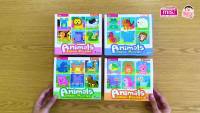 ??โปรสุดเดือด จิ๊กซอว์ภาพสัตว์ 3 ภาษา Animals Jigsaw Puzzles (ซื้อแยกกล่องได้) เสริมสมาธิ เพื่อพัฒนาการที่สมวัย ราคาถูก?? จิ๊กซอว์ จิ๊กซอว์เด็ก จิ๊กซอว์เด็ก จิ๊กซอของเล่นเสริม  ของเล่น ของเล่นเสริมพัฒนาการ