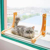 Plastic Pet Hanging Beds Bearing 22.5kg Cat Sunny Window Seat Mount House Comfort Hammock  Supplies Beds