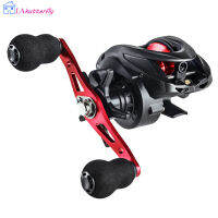La【คลังสินค้าพร้อม】Lure Low-Profile Reel Ac2000 6.3:1อัตราส่วนความเร็วหล่อยาวแขนโยกโลหะซ้าย/ขวามือตกปลา Reel【cod】