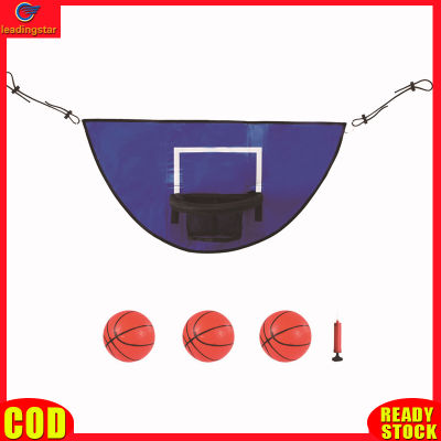 LeadingStar RC Authentic Trampoline Basketball Hoop Including Pump Board Mini Basketball Water-proof Sunscreen Materials For Indoor Outdoor Playing