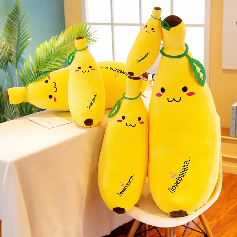 Creative Funny Yellow Banana Plush Toy Pillow - FeelGift