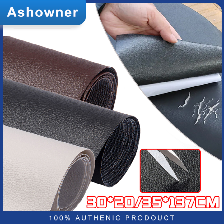 1pcs Leather Repair Sticker 35*138CM Self-adhesive Eco-leather Patches  Repair Multicolor Pu Patches Refurbishing Sofa Hole Car Seats Sticker