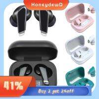 HONEYDEWD ที่อุดหูกล่องชาร์จ ลดเสียงรบกวน ชุดหูฟังหูฟัง สำหรับ iPhone Android 5.0บลูทูธ ชนิดในลูกตา ชุดหูฟังไร้สายสำหรับ J70