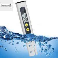 CONSTANCE 0-9990ppm หน้าจอ LCD แบตเตอรี่ที่จัดหาให้เองสำหรับบ้านตู้ปลาเครื่องวัดค่า PH ของน้ำขนาดเล็กปากกามอนิเตอร์น้ำเครื่องวิเคราะห์กรองน้ำ