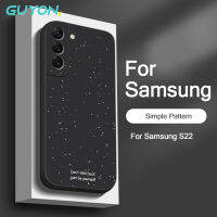 Guyon A53 A23 A54 Samsung กาแลคซี,สำหรับดีไซน์ใหม่ A24กาแล็คซี่น้ำหนัก5กรัม A32 A52 A22 A03S 5กรัมเคสนิ่มซิลิโคนเหลวดั้งเดิมลวดลายเรียบง่ายโทรศัพท์ด้านหลังกันกระแทก