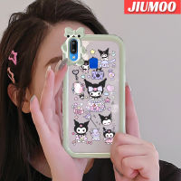 เคส JIUMOO สำหรับ VIVO Y91 Y95 Y91i เคสเค้กการ์ตูนคุโรมิสีสันสดใสน่ารักเลนส์กล้องถ่ายรูปแบบนิ่มมอนสเตอร์น้อยซิลิโคนโปร่งใสเคสกันกระแทกแบบใสง่าย