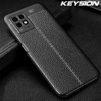 KEYSION เคสกันกระแทกสำหรับ Realme 8i 8 Pro 8S 5G,5G ฝาหลังโทรศัพท์ซิลิโคนนิ่มพื้นผิวหนังสำหรับ OPPO Realme 7 5G 7i ทั่วโลก