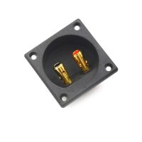 New Car Stereo Speaker Box Terminal Round Spring Cup Connector Subwoofer Plug Hot Sale