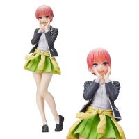 oakcke Anime Figure Nakano Ichika 20CM School Uniform Standing Pose The Quintessential Quintuplets Model Dolls Toy Gift Collect Boxed