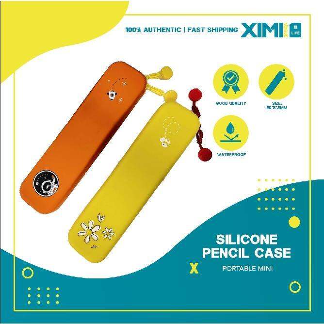 [กล่องเครื่องเขียน]XIMI กล่องดินสอซิลิโคนขนาดเล็กแบบพกพา Vogue (20X5X2