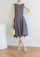 Restock!! 2MUAY รุ่น GJO6619 SLEEVELESS VOLUME PLEAT DRESS เดรสผู้หญิง เดรสพลีทคุณภาพ 10สี FREE SIZE