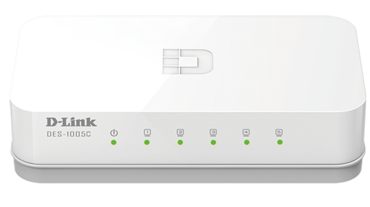 d-link-des-1005c-5-port-10-100mbps-unmanaged-desktop-switch-ของแท้-ประกันศูนย์ไทย-limited-lifetime-warranty